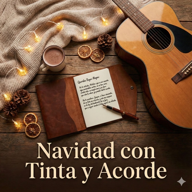 Portada del álbum Navidad con Tinta y Acorde